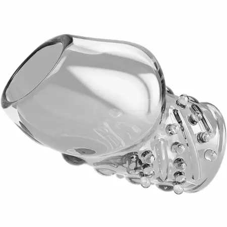 Pretty Love Matias Transparent Extension Sleeve TPR Crystal 90mm