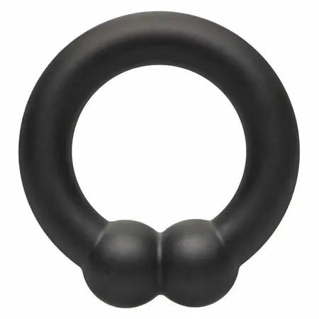 CalExotics Alpha Muscle Ring Black - Liquid Silicone Comfort System