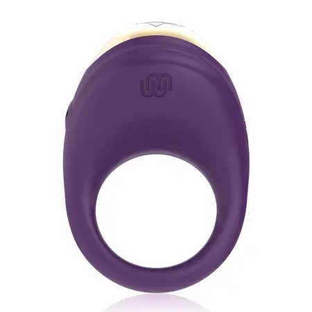 Treasure Robin Intimate Ring with Wireless WatchMe Control, Silicone, Blue