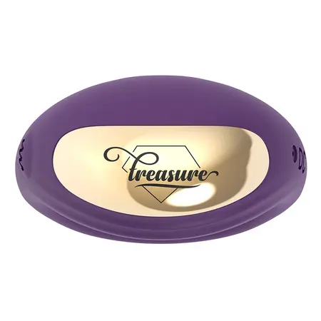 Treasure Robin Intimate Ring with Wireless WatchMe Control, Silicone, Blue