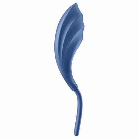 Satisfyer Swordsman Adjustable Vibrating Ring Blue - Waterproof Silicone