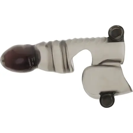 OHMAMA Vibrating Intimate Sheath 3-Motor Flexible Anatomical 14cm