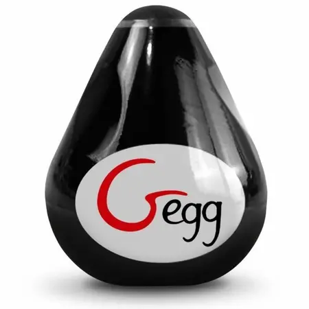 Gvibe G-Egg Crni Teksturirani Silikonski Kompaktni Intimni Rukav 6.5cm