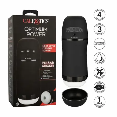 CalExotics Optimum Power Pulsar Intimni Uređaj sa Vibracijom i Usisom