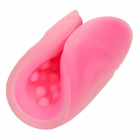CalExotics The Gripper Beaded Grip Flexible Stimulation Sleeve 12.75cm TPE