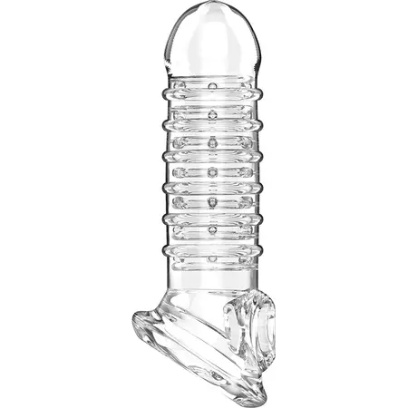 VirilXL V15 Transparentni Produžetak - Podesivi Intimni Pojačivač