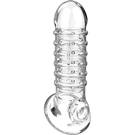 VirilXL V15 Transparentni Produžetak - Podesivi Intimni Pojačivač