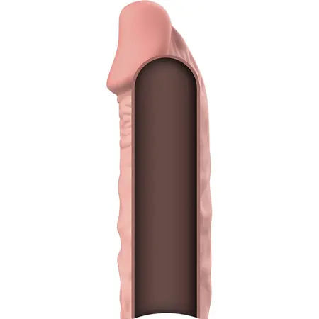 VirilXL Tečni Silikon V5 Produžetak, Fleksibilni, 11cm, Transparentni