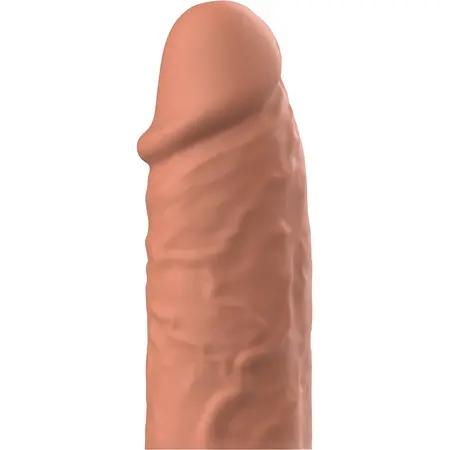 VirilXL Tečni Silikon V3 Produžetak Smeđi 8.5cm Medicinski Kvalitet