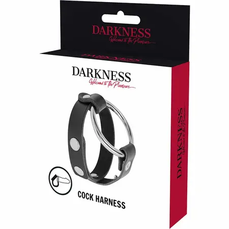 Darkness Podesivi Metalni Intimni Prsten Crni - Bez Nikla, Univerzalno Prijanjanje