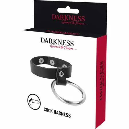 Darkness Premium Metalni Prsten Sistem Crni i Srebrni - Podesivi Intimni Dodatak