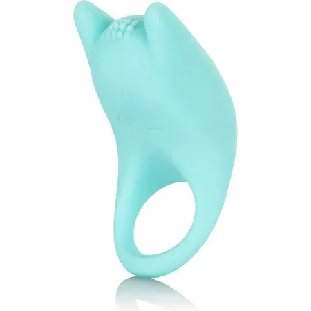 CalExotics Dual Exciter Prsten Punjivi Silikon 7 Režima Crni 7.5cm