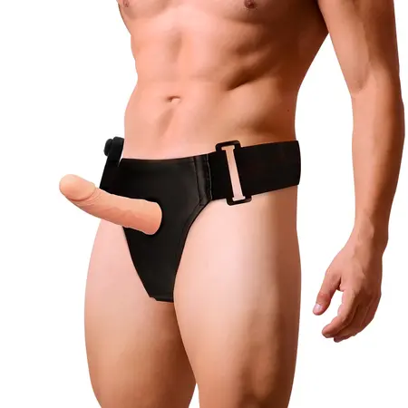 Attraction Harness RNES Šuplji Okvir sa Vibrirajućim Sistemom 15 cm Bež