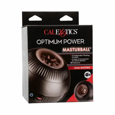 CalExotics Optimum Power MASTURBALL - Vibrirajući Sistem Pritiska 11.5 cm