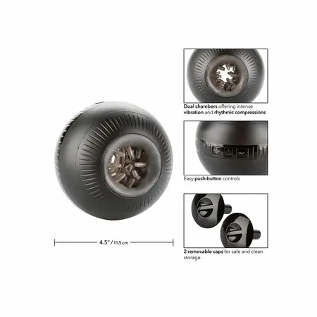 CalExotics Optimum Power MASTURBALL - Vibrirajući Sistem Pritiska 11.5 cm