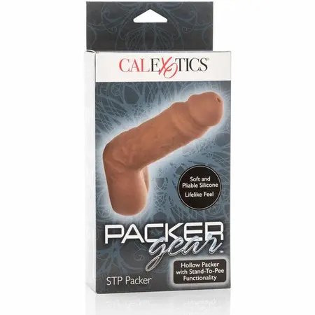 CalExotics Stand to Pee Anatomical Silicone Model Brown 15.25 cm