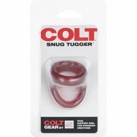 CalExotics COLT Snug Tugger Crveni - Dvostruki Rastegljivi Prsten TPR
