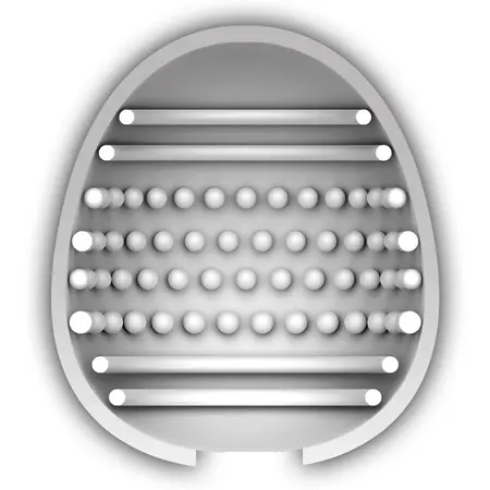 Jamyjob Egg Red Edition Discreet - Compact Intimate Device, Medical Elastomer