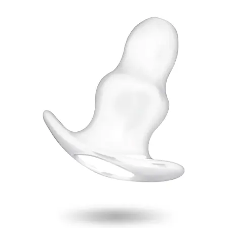 Addicted Toys Srednji Analni Dilatator 11 cm Transparentni TPE Vodootporni