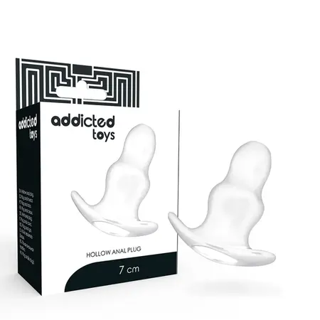 Addicted Toys Small Transparent Expansion Plug 7 cm TPE Waterproof