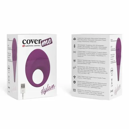 Coverme Dylan Punivi Prsten sa Watchme Bežičnom Kontrolom, Crni