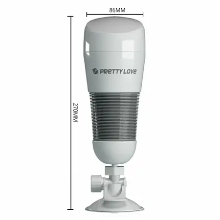 Pretty Love Hedy Intimate Device with Vibration, Anatomical Texture, Pearl Case