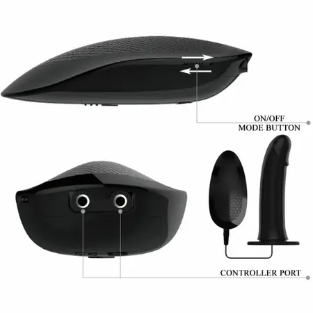 Pretty Love Marvin Intimate System with Vibrating Hollow Shaft, Adjustable Harness