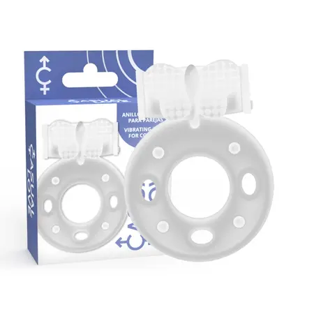 CASUAL LOVE Ring 34 Transparentan - Fleksibilni Intimni Potporni Prsten TPR