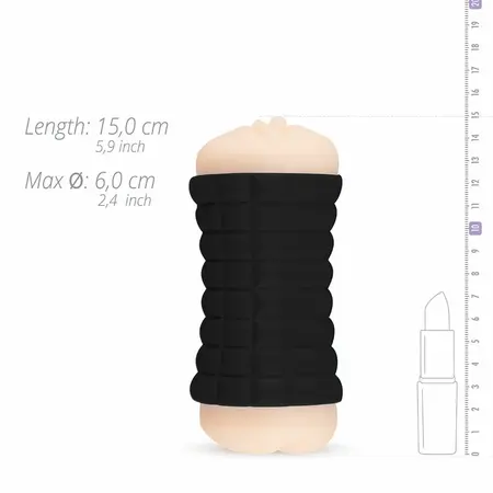 Womanvibe Gumy Dvoulazni Intimni Stimulacioni Navlaka 13.4cm TPR Silikon