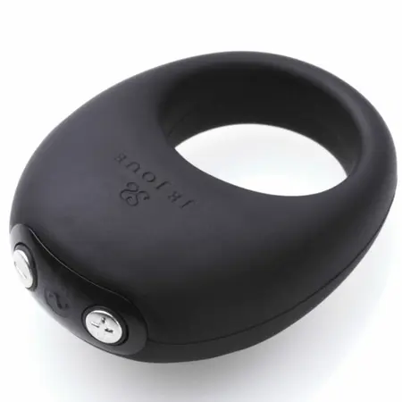 Je Joue Mio Rechargeable Ring Black - Flexible Silicone System