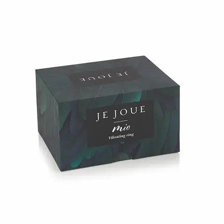 Je Joue Mio Rechargeable Ring Black - Flexible Silicone System