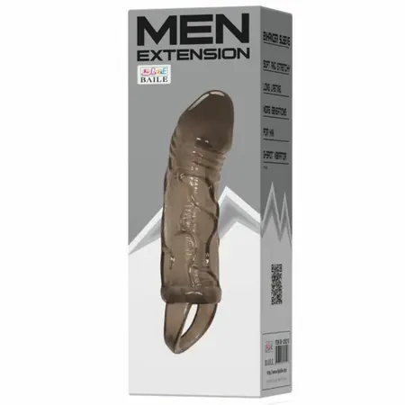 Baile Extender Black 13.5 cm - Anatomical Sleeve with Support Strap