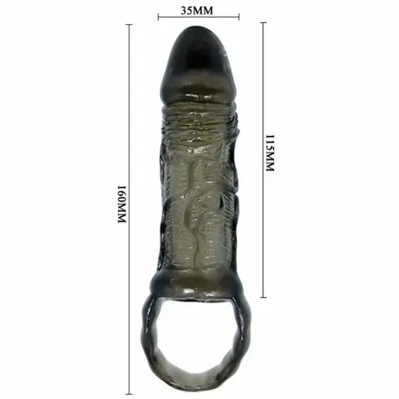 Baile Extension Sleeve 11.5 cm with Adjustable Support Strap TPR