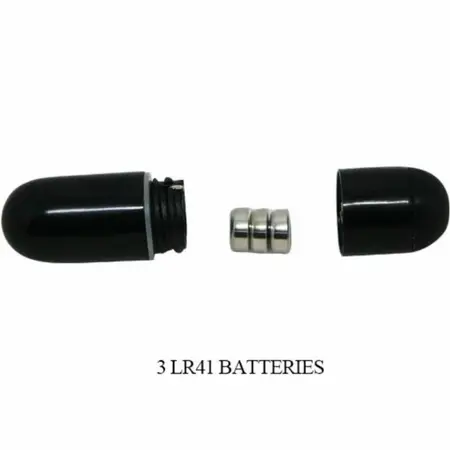 Pretty Love Esther Intimate Silicone Ring with Vibrating Feature Black