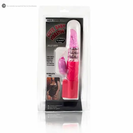 Baile Pink Rabbit Rotator Superstimulator Lila 23cm Intimni Uređaj