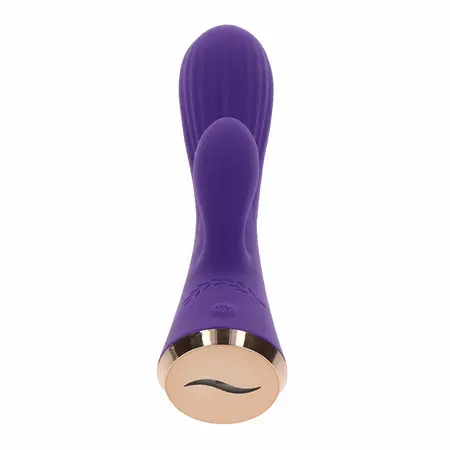 ToyJoy Ivy Iris Rechargeable Dual-Engine Violet Vibrator 17.5cm