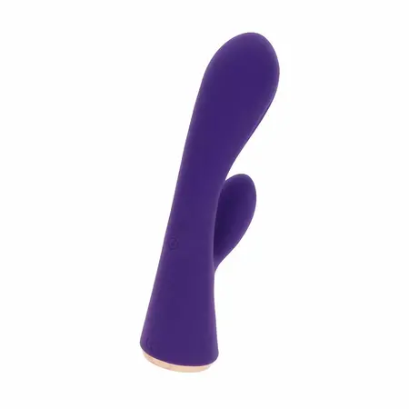 ToyJoy Ivy Iris Rechargeable Dual-Engine Violet Vibrator 17.5cm