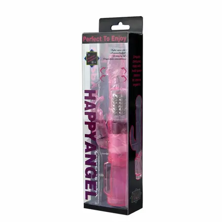 Baile Pink Rabbit Mini Rotator Superstimulator, 21.5 cm, Multispeed Gelatin Model