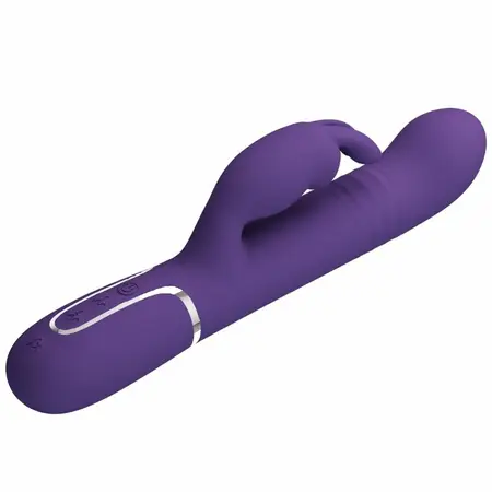 Pretty Love Coale Multi-Function Rabbit Intimate Device 4-in-1 Purple