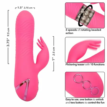 CalExotics California Dreaming Sacramento Sweetie Roze Dual Stimulator