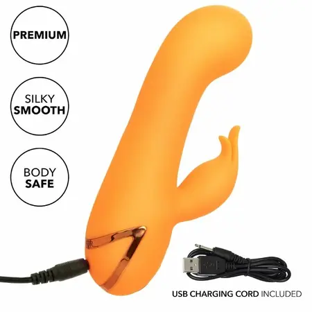 CalExotics Montecito Muse Dual Action Vibrator Narandžasti USB Punjiv