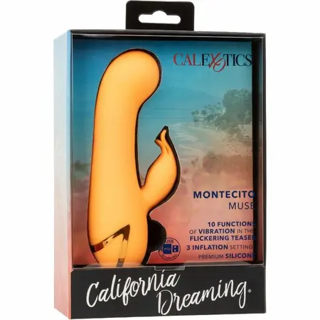 CalExotics Montecito Muse Dual Action Vibrator Narandžasti USB Punjiv
