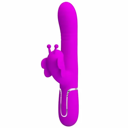 Pretty Love Butterfly 4-u-1 Multi-Funkcionalni Intimni Sistem Fuchsia