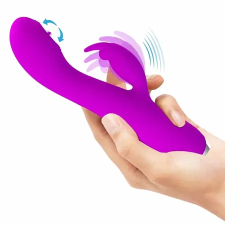 Pretty Love Rachel Punjivi Intimni Uređaj Ljubičasta 12 Funkcija