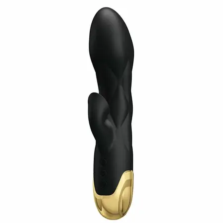 Pretty Love Luxury Crni Intimni Uređaj sa 18K Pozlatom, USB Punjiv