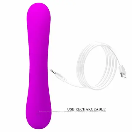 Pretty Love Sincere Intimni Dual Vibrirajući Sistem Ljubičasti Silikon 23cm