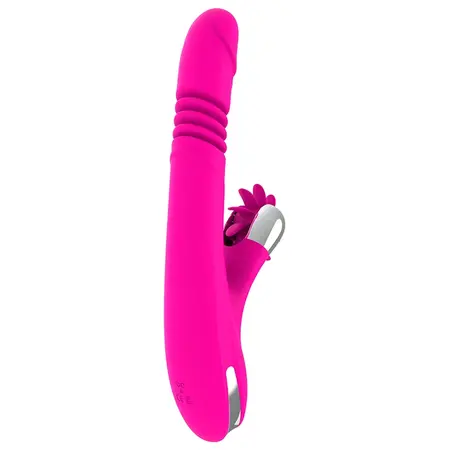 Diversia Bunny Up & Down 24 cm Intim Masina, USB, Silikon, Roza