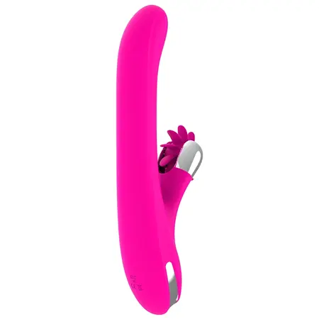 DIVERSIA Bunny Rotacija Intim Masina 24 cm USB Punjiva Roza