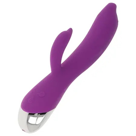 OHMAMA Flexible Dolphin Design Vibrator 22cm USB Rechargeable Lilac