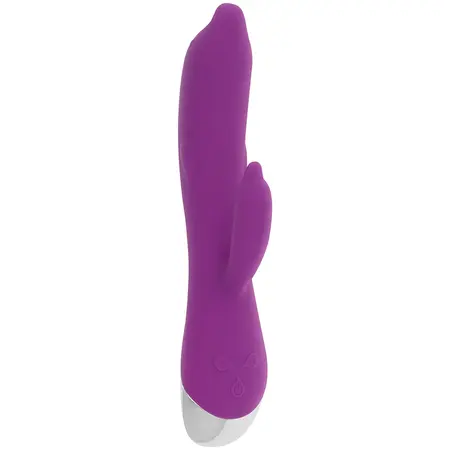 OHMAMA Flexible Dolphin Design Vibrator 22cm USB Rechargeable Lilac